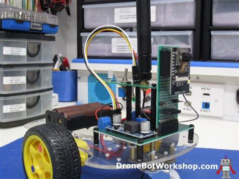 Build An Esp32cam Robot Car Dronebot Workshop