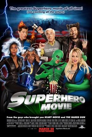 With drake bell, sara paxton, christopher mcdonald, leslie nielsen. Superhero Movie DVD Release Date July 8, 2008