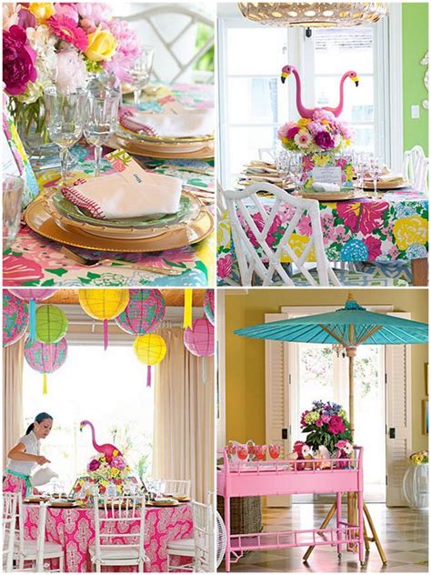 Lilly Party Luau Party Summer Party Pool Party Lilly Inspired