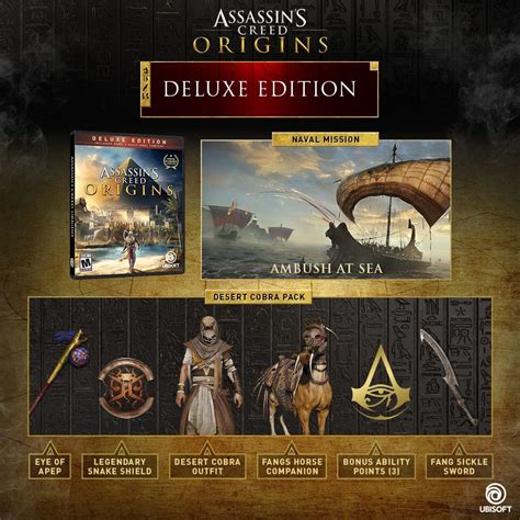 Assassin S Creed Origins Deluxe Edition PlayStation 4 Disc Original