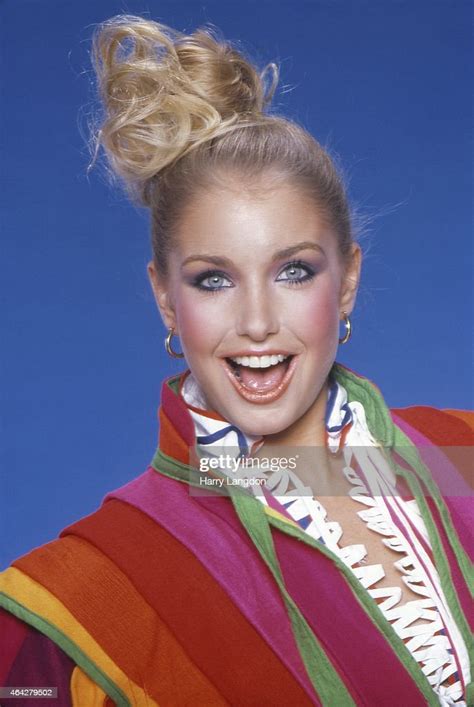 Actress Heather Thomas Poses For A Portrait In 1981 In Los Angeles
