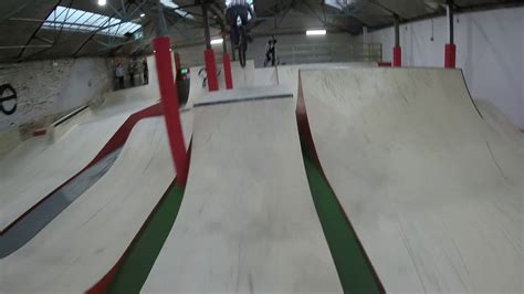 The Ramp House Skatepark Belfast On A Bmx Youtube