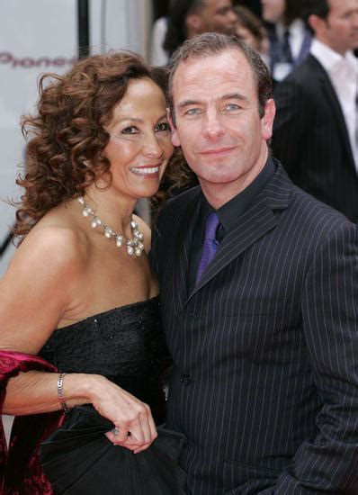 Robson Green Wife Vanya Seager Editorial Stock Photo Stock Image
