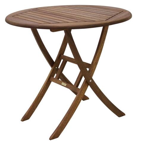 Sol 72 Outdoor™ Verlene Folding Wooden Bistro Table And Reviews Wayfair