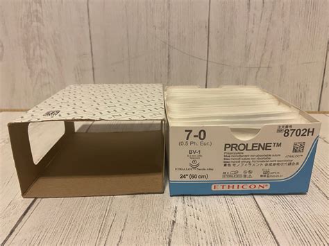Prolene Ethicon Size 7 0 8702h Individual Suture Packs Keebomed