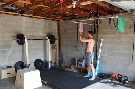 So willing to make a gym at home? crossfit-diy-gym - Box Junkies