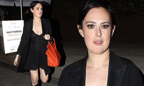 Rumer Willis Wears Same Plunging Lbd Once More As She Heads Out In La