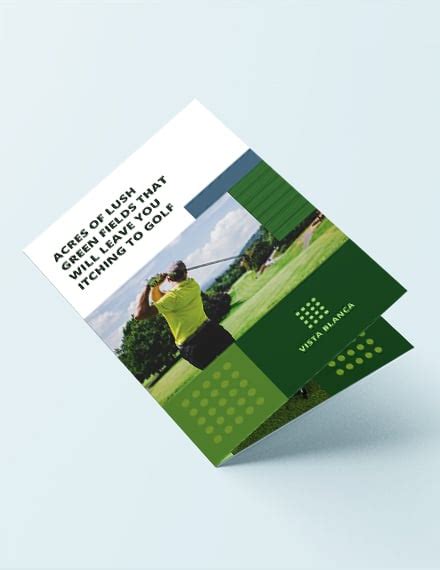 15 Golf Brochures Free Psd Ai Eps Format Download