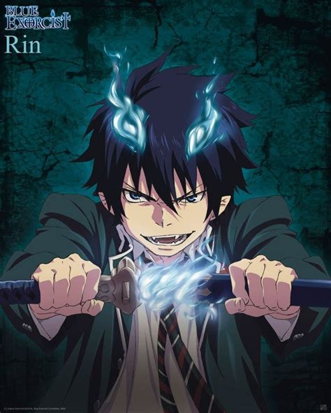 Poster Affiche Blue Exorcist Rin Abystyle Studio Blue Exorcist
