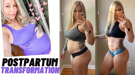 My Postpartum Journey Transformation Youtube