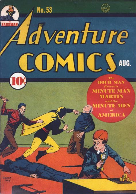 Days Of Adventure Adventure Comics 53 August 1940