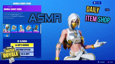 Asmr Fortnite New Double Agent Pack Skins Daily Item Shop Update 🎮