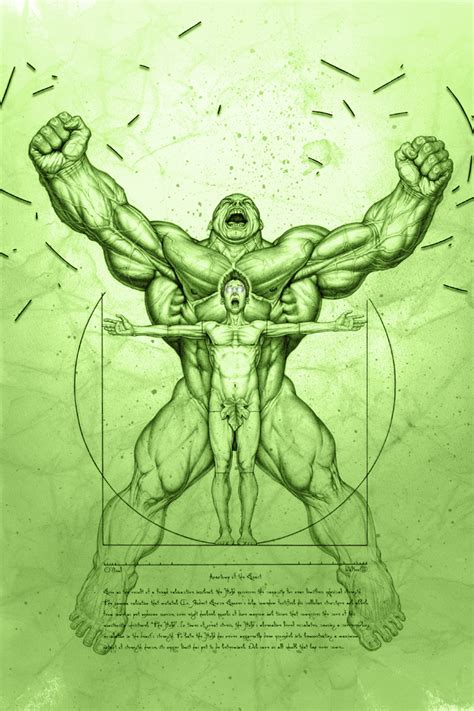 Geek Art Anatomy Of The Hulk — Geektyrant