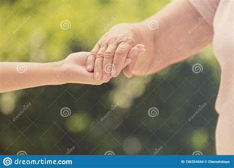 People Care And Support Giving Helping Hand Stock Photo Image Of