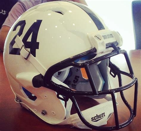 Penn State Freshman Causes Stir Over Numbered Helmet School Official