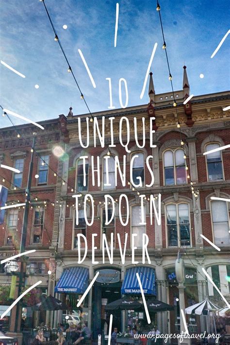 Check Out These Top 10 Unique Things To Do In Denver Colorado As In