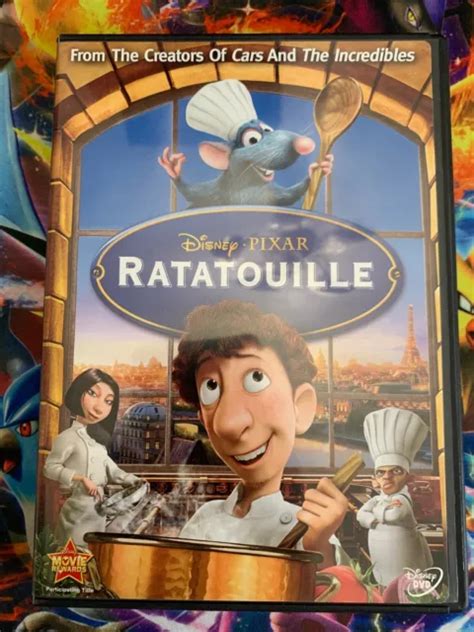 Ratatouille Dvd 2007 Disney Pixar 136 Picclick
