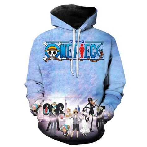 One Piece Anime Hoodie 3d One Piece Merchandise