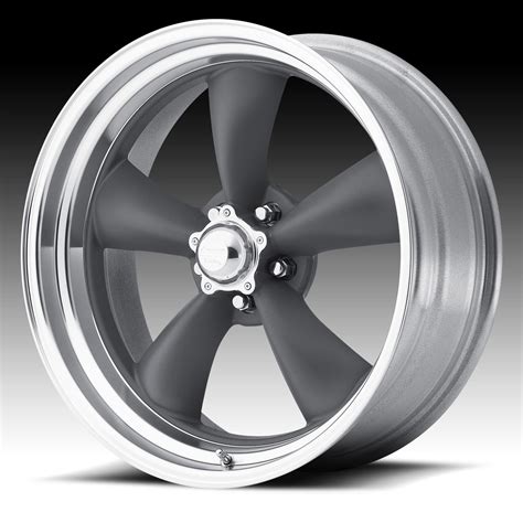 American Racing Torq Thrust Ii Vn215 1 Pc Mag Gray Custom Rims Wheels