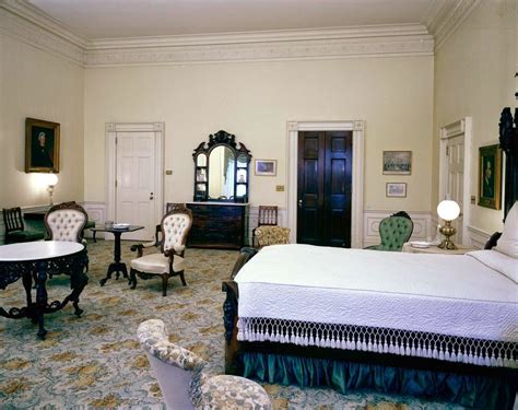 Vintage Everyday View Of President John F Kennedys Rooms White