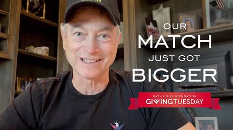 Update from Gary: Our #GivingTuesday match just got BIGGER! - YouTube