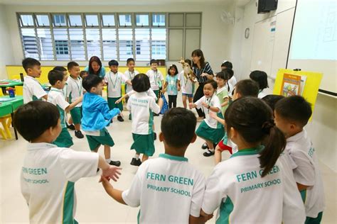 Fern Green Primary School In Sengkang Opens Its Doors To First Batch Of