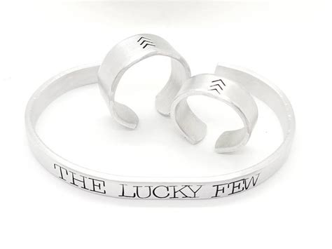 The Lucky Few Silver Bracelets Down Syndrome Dont Etsy