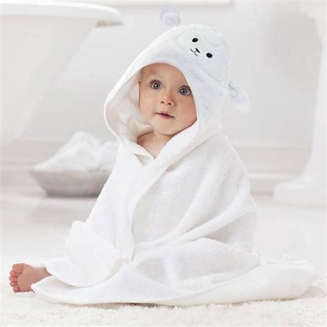 Organic Bamboo Baby Hooded Towel By Lucylla Ultra Soft And Super