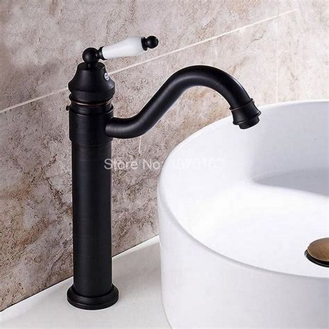 Unlacquered brass will develop a special patina over time. Oil Rubbed Bronze Gooseneck Porcelain Single Handle Swivel ...