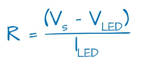 5 Steps To Calculate The Resistor Value For Leds Circuit Blogs