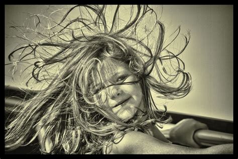 wind in her hair hair blowing hair in wind her hair