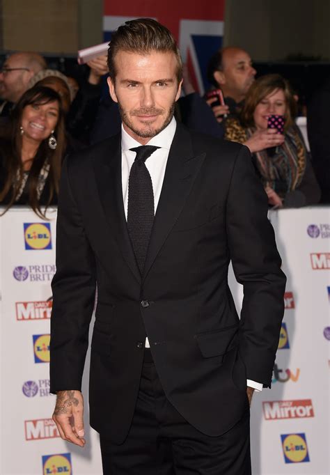 Sexiest Man Alive David Beckham Slays Red Carpets — Photos