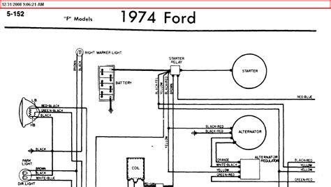 Ford alternator system wiring with a light. I need wiring diagram for a 1974 ford f250