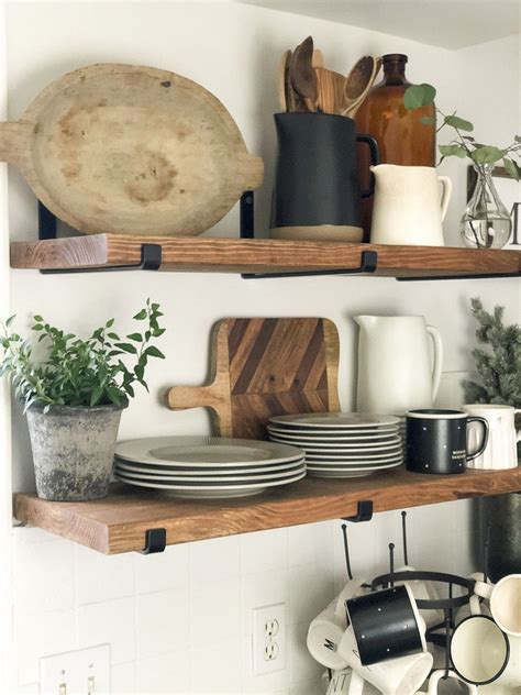 56 Tips For Decorating Shelves Like A Pro Kitchen Shelf Inspiration