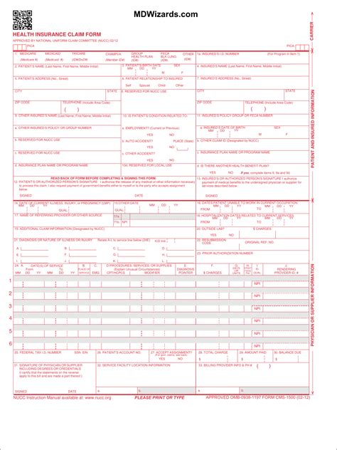 Cms Form Version Fillable Form Printable Forms Free Online
