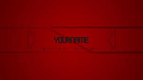 Youtube Channel Art 2560x1440 Red Wanna Create A Stunning Youtube