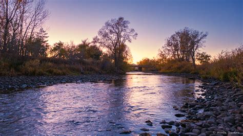Sunset On The Poudre River Monte Stevens Photography Blog