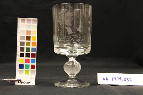 Dartington Glass Goblet Undated Item 1999 037 One Glass… Flickr