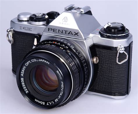 Pentax ME chrome with SMC Pentax-M 50mm F1.7 lens. ( all ...