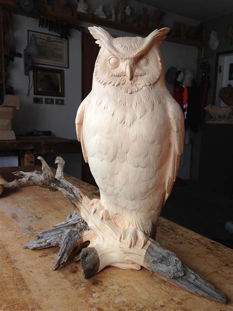 Wood Carving Patterns Owls