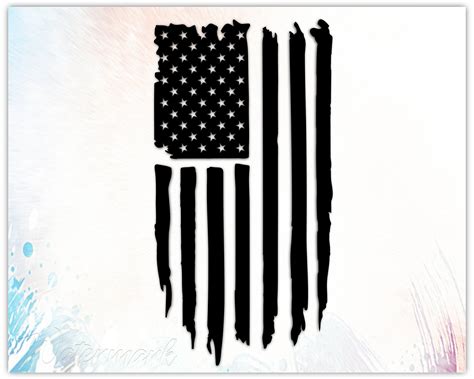 Distressed Flag Svg Free Message
