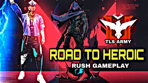 Road To Heroic Rush Gameplay Garena Free Fire Youtube