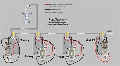 3 Way And 4 Way Switch Wiring Diagram 3 Way Switch Wiring Diagram