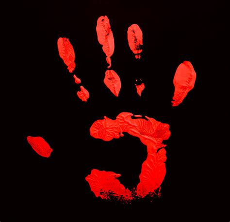 Best Red Hand Print Stock Photos Pictures And Royalty Free Images Istock