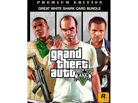 Grand Theft Auto V Premium Online Edition And Great White Shark Card