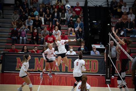 Maryland Volleyball Loses To Michigan State After Giving Up Straight Points