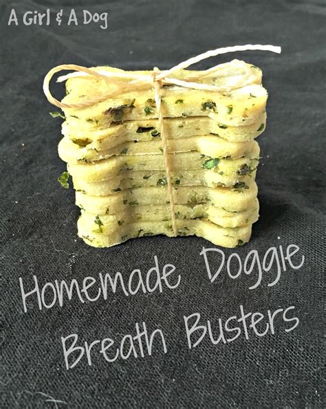 Homemade Doggie Breath Busters Recipe Cooking Recipes Yummy Food