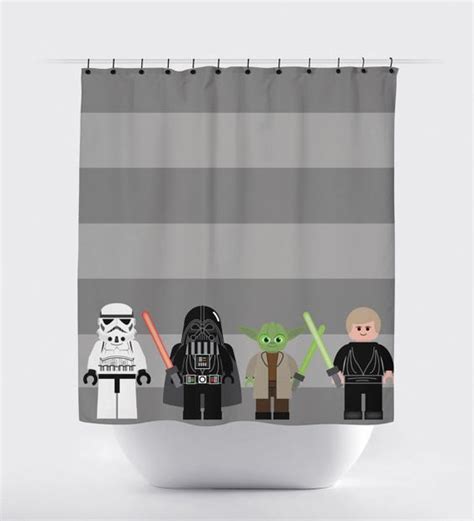 Lego Star Wars Shower Curtain PrintArtShoppe Possibly Contact For A X Curtai