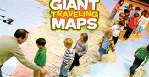 Giant Maps National Geographic Society