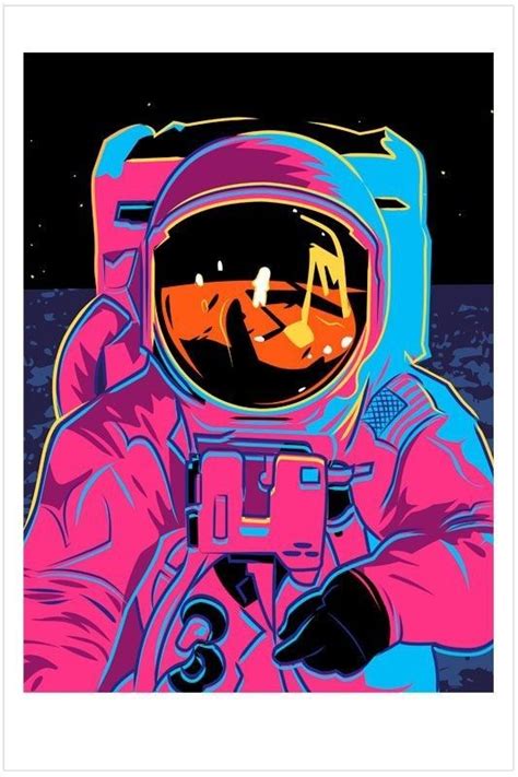 Pin By Kate Holbert On Arte Astronaut Art Pop Art Space Art